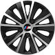 Тасии Трохове Автомобилни Rapide Хромирани Черни 13" Сигма 3d Метална Bmw M 4 Броя