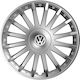 Car Wheel Hubcaps Versaco Crystal Silver 14" 3d...