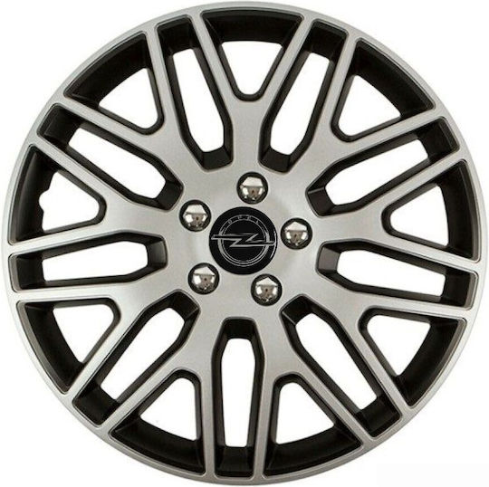 Тасии Трохове Автомобил Versaco Dakar Nc Сребристи Черни 15" Знак 3d Метален Opel 4 Броя