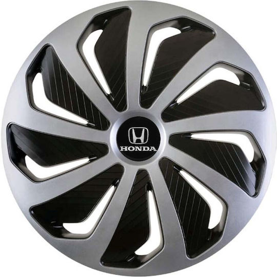 Auto Radkappen Versaco 14 Zoll Wind Sb Cbx 3D Metallisch Honda 4 Stücke