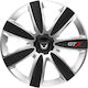 Тасии Троховe Автомобилни Versaco Gtx Карбон Черни Сребристи 13" Сигма 3d Метално Dacia 4 Броя