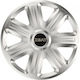 Auto Radkappen Versaco Comfort 13 Zoll Silber Mit Markenlogo Metallisch Seat 4 Stücke