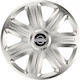Тасии Трохове Автомобилни Versaco Comfort 13" Сребристи С 3d Метален Знак Nissan 4 Броя