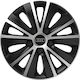 Car Wheel Hubcaps Versaco Rapide Black Chrome 1...