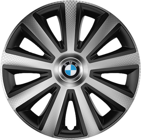 Тасии Трохове Автомобилни Versaco Aviator Карбон Хромирани и Черни 16" Сигма 3d Метална Bmw 4 Броя