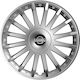 Тасии Трохове Автомобилни Versaco Crystal Сребристи 16" Сигма 3d Метална Nissan 4 Броя