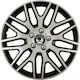 Тасии Трохове Автомобилни Versaco Dakar Nc Сребристи Черни 14" Сигма 3d Метална Skoda 4 Броя