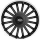 Car Wheel Hubcaps Versaco 15" Crystal So Black ...