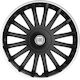 Car Wheel Hubcaps Versaco 14" Crystal So Black ...