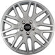 Car Wheel Hubcaps Versaco 16" Dakar Silver Chro...
