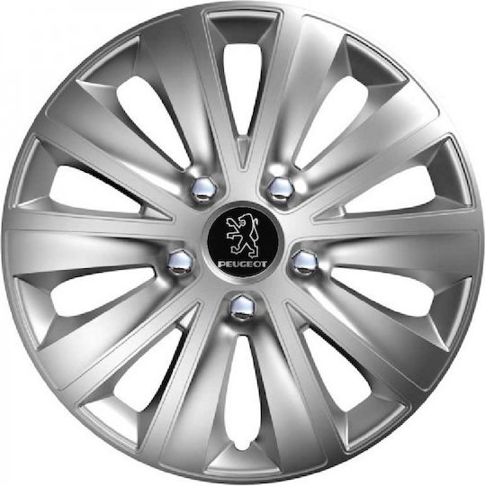 Тасии Трохо́ве Автомобилни Versaco Rapid Hc Сребристи 14" Сигма 3d Метална Peugeot 4 Броя