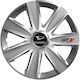 Тасии Трохове Автомобилни Versaco Carbon Gtx 15" Сигма 3d Метално Daihatsu 4 Броя