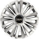 Car Wheel Hubcaps Versaco Royal Rc 13" 3d Metal Logo Seat 4 Pieces