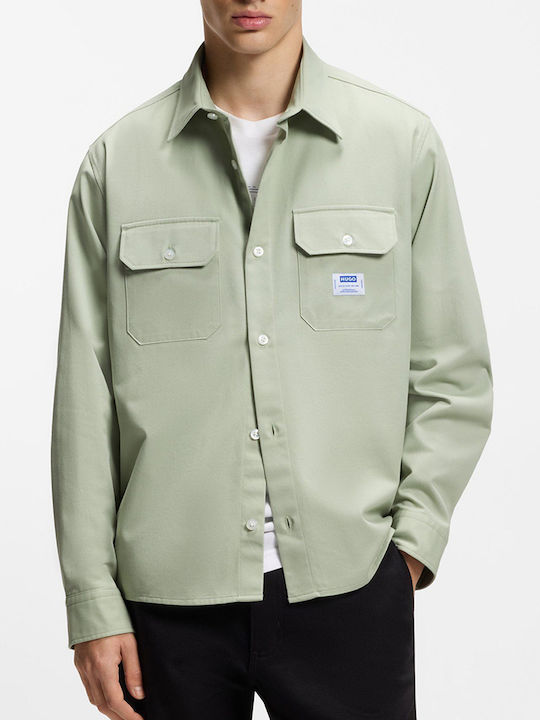 Hugo Ekynone Βαμβακερό Πουκάμισο Light Green