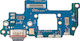 Clappio Conector De Încărcare Usb-c Galaxy S24 Fe Cititor Sim Microfon Albastru