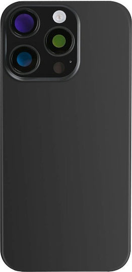 Apple iPhone 17 Pro Max Rückglas NFC Vergrößerte Kamerarahmen Schwarz Titan Kompatibel