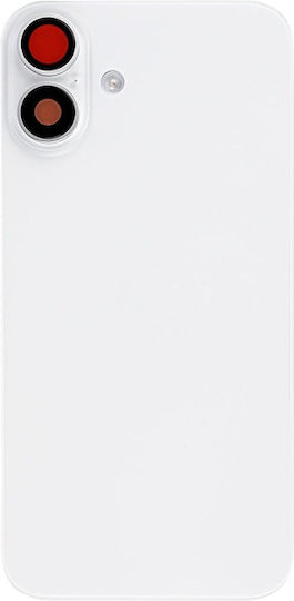 Apple Iphone 16 Back Glass Nfc Enlarged Camera Frame White Compatible