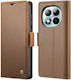 Caseme 023 Luminus Θήκη Πορτοφόλι Brown Xiaomi ...
