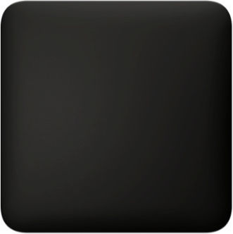 Ajax Solo Cover (LAN) Single Network Socket RJ45 Without Frame in Black Colour 126188.317.BL