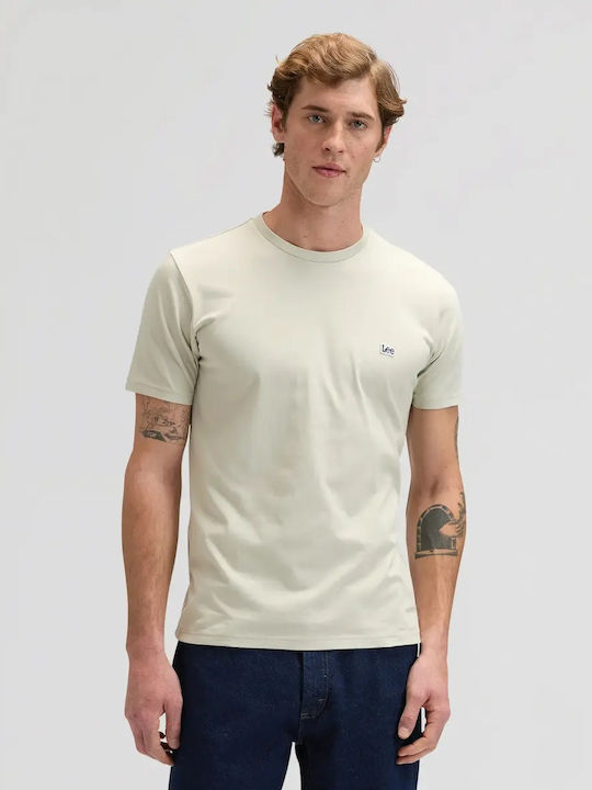 Lee Patch Logo T-shirt Γκρι