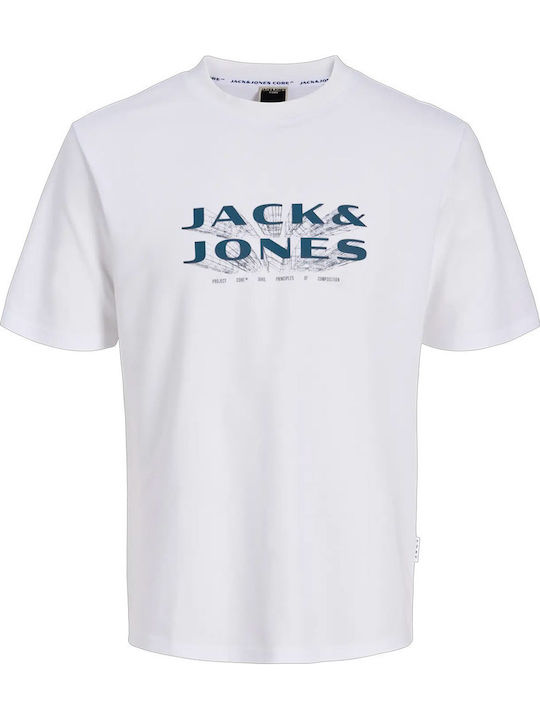 Jack & Jones Branding Тениска Бяла