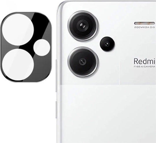 Anti-Scratch Glass Protection Camera Protector Tempered Glass Black for Xiaomi Redmi Note 13 Pro Plus