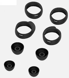 Silikonabdeckungen in Schwarz für Samsung Galaxy Buds / Buds+