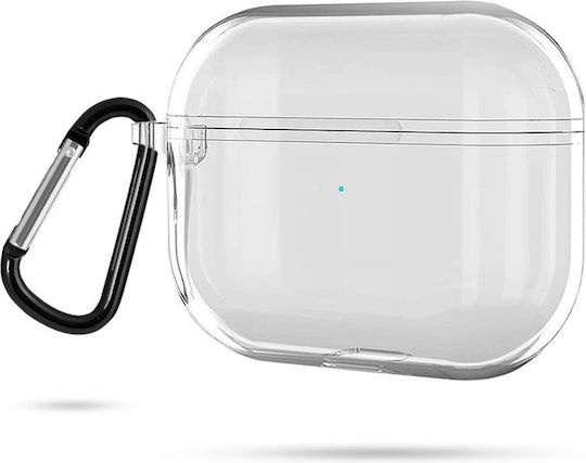 SiiPro Θήκη Σιλικόνης σε Διάφανο χρώμα για Apple AirPods Pro 2