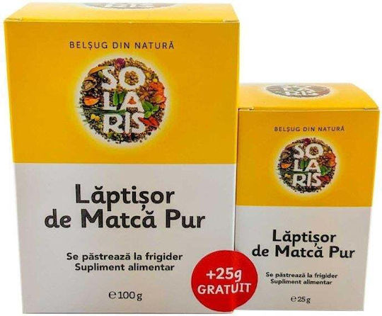 Solaris Plant Lăptișor de Matcă Pur Vitamină pentru Energie, Întărirea Imunității și Păr 125gr