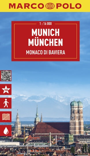 Munich Marco Polo City Map - Mairdumont Gmbh & Co. Kg - Sheet Map, Folded