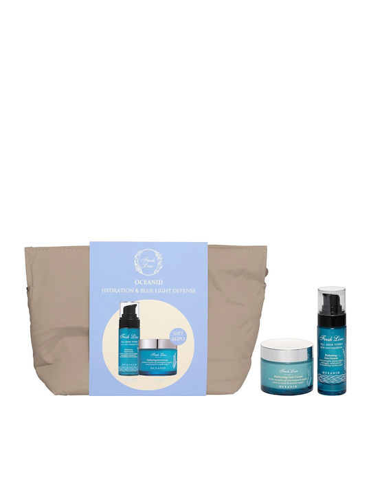Fresh Line Oceanid Хидратация & Blue Light Защита Комплект за Грижа за Хидратация 3 броя