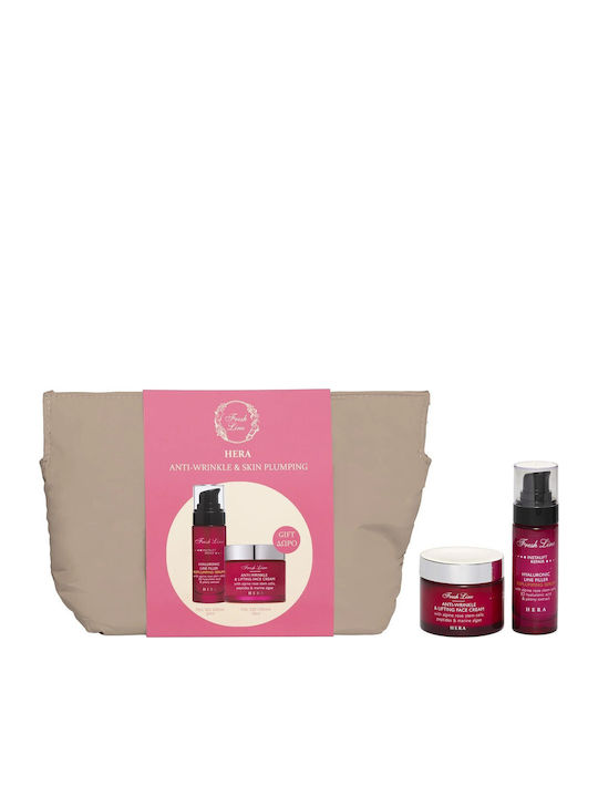 Fresh Line Hera Anti-Wrinkle & Skin Plumping Комплект за Против Стареене и Блясък 3