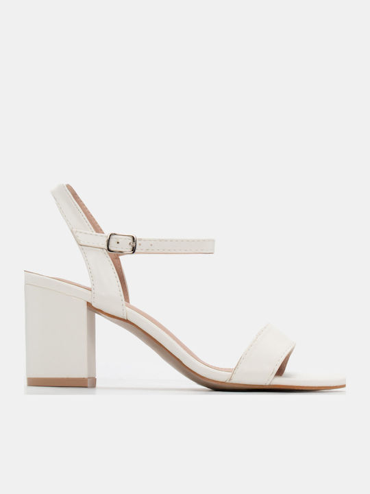 Luigi White Sandals