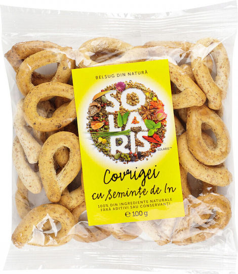 Crackers Din Făină Integrală Cu Semințe 100g Solaris