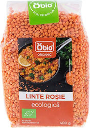 Organic Red Lentils 400g Obio Organic Red Lentils 400g Obio