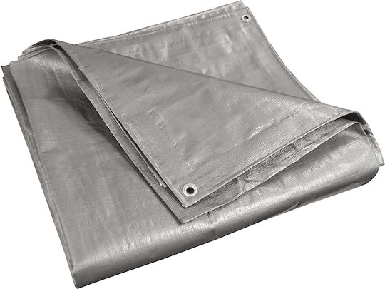 Pânză Impermeabilă Universală Sgtt 3x4 M 100g/m² Densitate Cuie Metalice Culoare Argintie