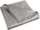 Pânză Impermeabilă Universală 2x2 M 100g/m² Densitate Inele Metalice De Prindere Culoare Argintie