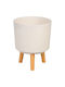 SGTT Ghiveci De Flori Din Plastic Bej 31x31cm