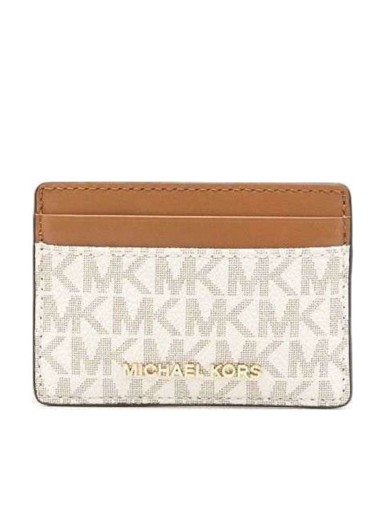 Michael Дамско Портфейл За Карти Тютюнев