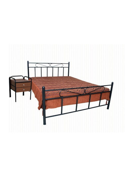 Pat Traditional Metalic Gri Pentru Saltea 100x2...