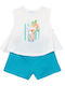 Kids Summer Set with Shorts 2pcs Dark Blue
