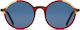 Komono Madison Jr Παιδικά Γυαλιά Ηλίου με Polarized Φακό Μπορντό