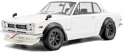 1/18 Nissan Skyline Gt-r C10 Hakosuka ''solido Works'' 1970 Peral White