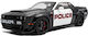 1/18 Dodge Challenger R T Scat Pack Widebody 2023 Police Black White
