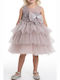 Girls Dress Dusty Pink