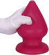 Kinksters Anal Plug Large Red 18.5cm