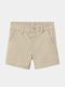 Kinder Shorts & Bermudas Stoff Beige