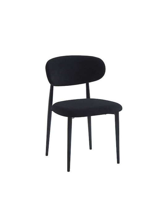 Point Scaune Dining Metalice Negre 4 Bucăți 49x...