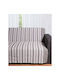 Silk Fashion Four-Seater Sofa Throw 180x320cm Beige