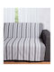 Silk Fashion Four-Seater Sofa Throw 180x320cm Grey